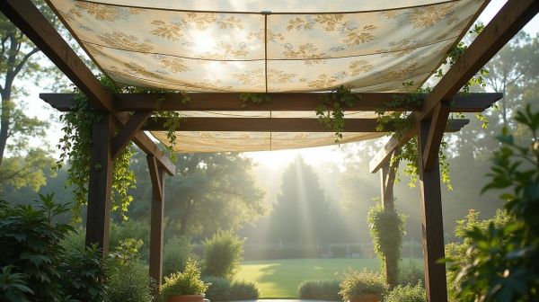 Top styles toiles personnalisées pergolas : conseils pour un design unique